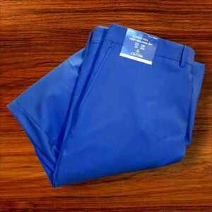 Men's Stafford Wool Suit Pants, flat front, 56 x 32 big and tall